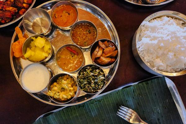 Indian curry spread