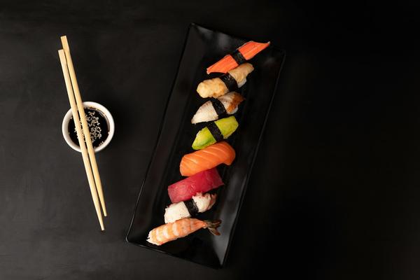 Sushi platter